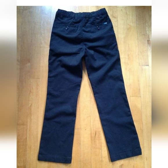 Boy's Black Dress Pants Size 10 Regular Cotton/Spandex by Amplify - Picture 5 of 12